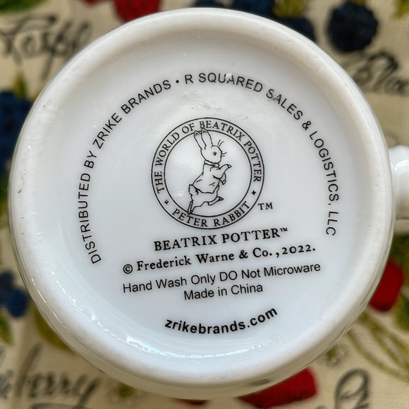 Charming Rabbit Mug with Blue Jacket - Picture 3 of 3